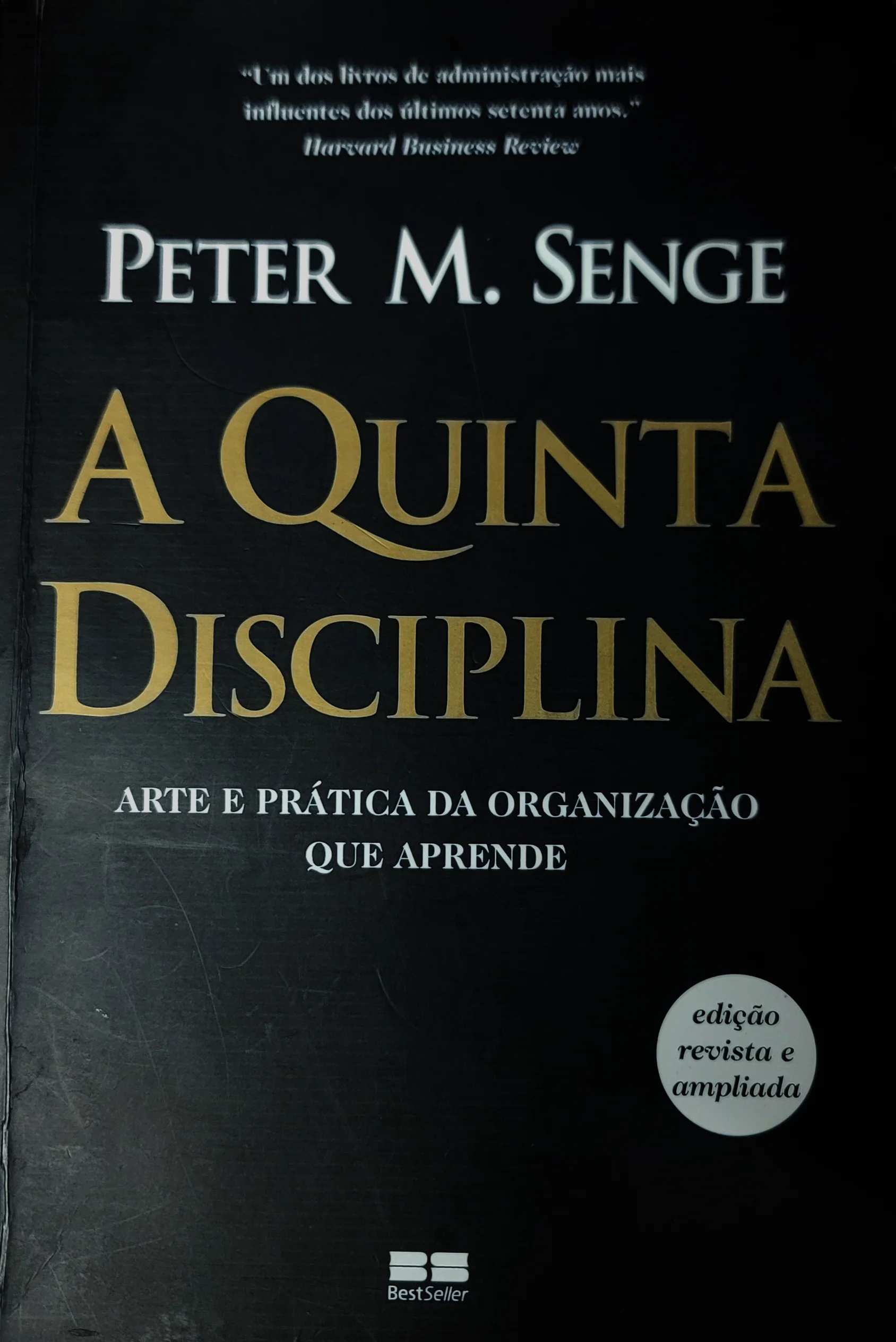 Capa do livro A Quinta Disciplina